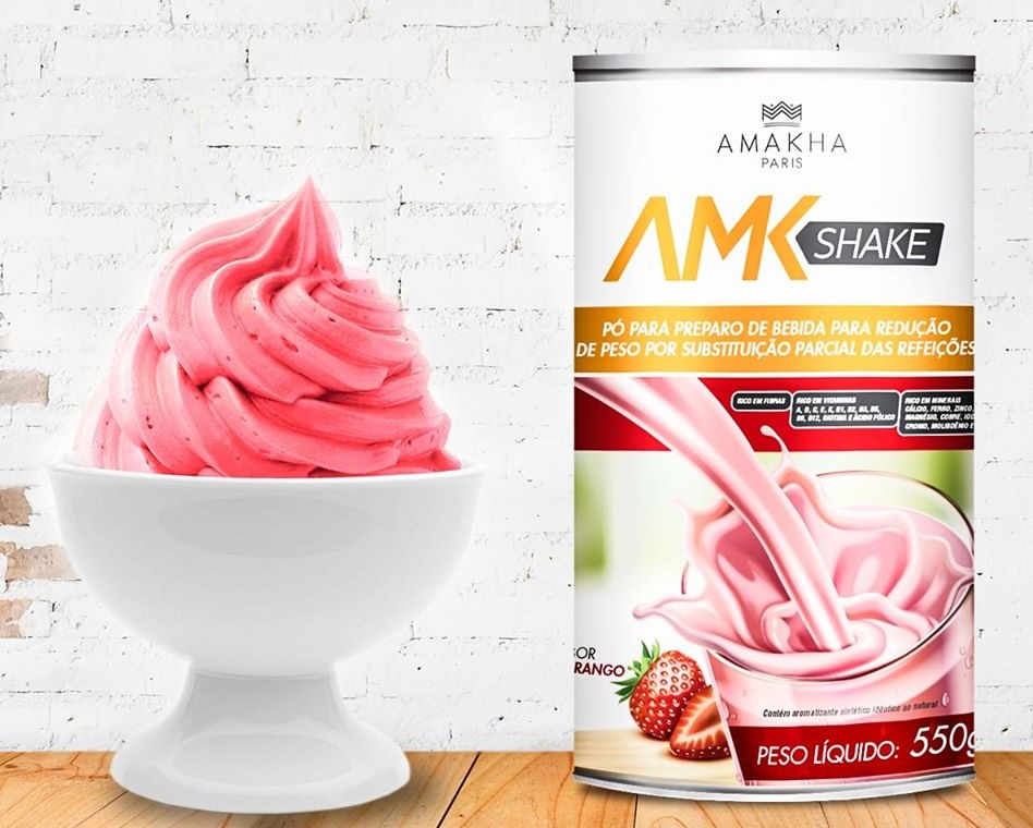 Receita: Gelato de Morango SHAKE AMAKHA PARIS